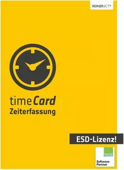 REINERSCT timeCard 10 Zeiterfassung Erweiterung um 250 MA (2749651-306)