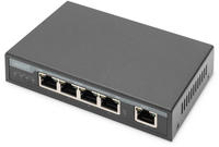 Digitus 4-Port Gigabit 4PPoE Extender, 802.3at, 60 W