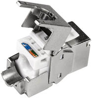 TC-K06C6A Shielded Cat6A Keystone Jack (6-Pack)