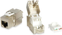 Equip 767213 Kabeladapter RJ-45 LSA Aluminium Multimedia-Technik Keystone