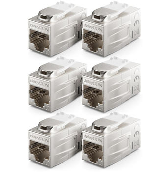 deleyCON 6x RJ45 CAT 7 Adapter MK6063
