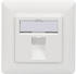 Digitus Leerdose für Keystone Modul 80x80mm+Zentr50x50mm DN-93811