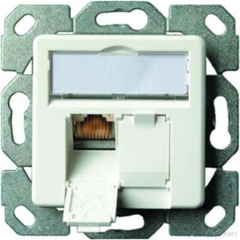 Telegärtner 2x RJ-45 weiß Steckdose (J00020A0523)