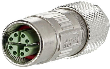 Metz Connect M12 Buchse IP67 geschirmt X-kodiert C. 6A (10 Stück) MMF881A315