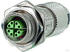 Metz Connect M12 Buchse IP67 geschirmt X-kodiert C. 6A (10 Stück) MMF881A315