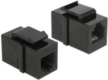 DeLock Keystone Module Modulare Eingabe RJ-12 schwarz (86390)