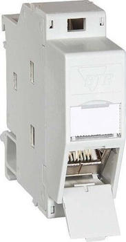 Metz Connect Hutschienenmodul Cat.6A 1xRJ45 nkl. Modul TN E-DATmod-R