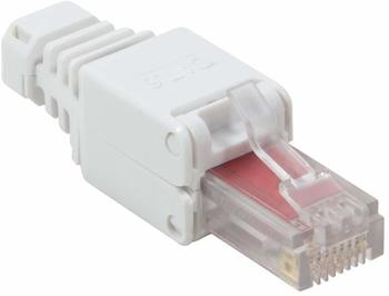 LogiLink Netzwerkanschluss RJ-45 (S) UTP CAT 6 weiß RAL 9003 (MP0025)