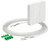 Kaiser Elektro Teilnehmeranschluss (Gf-TA) E3S Connect®, Aufputz, 2xF, LC/APC DX Gf-GV