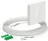 Kaiser Elektro Teilnehmeranschluss (Gf-TA) E3S Connect®, Aufputz, 2xF, LC/APC DX Gf-GV