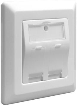 DeLock 86202 Keystone Anschlussdose 2 Port