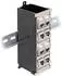 DeLock 67039 Keystone Halterung 8 Port neigbar Hutschiene