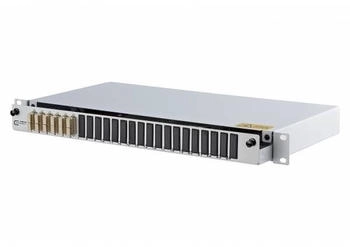 Metz Connect Spleissbox ausziehbar bestückt OpDATslide 6SC-D OM2