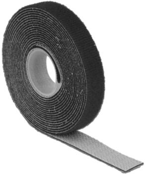 DeLock 18710 Klettband auf Rolle 3 m x 13 mm schwarz