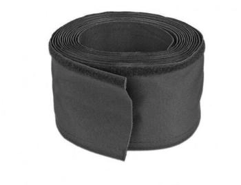 DeLock 19191 Gewebeschlauch mit Klettverschluss 5 m x 30 mm schwarz