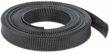 DeLock 18903 Geflechtschlauch dehnbar 10 m x 19 mm schwarz