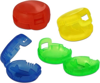 DeLock 18292 Kabelmarker Clip Set 4 St&uuml;ck
