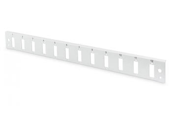 Digitus DN-96201-QL LWL Frontblende 1HE Schnellverschluss 12x SC DX