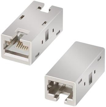 LogiLink NP0067 Keystone RJ45 Buchse > Buchse Cat.6a STP