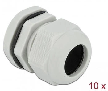DeLock 60225 Kabelverschraubung PG25 grau 10er-Pack