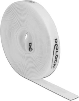 DeLock Kabelbinderrolle 5,0m wei&szlig; (18387)