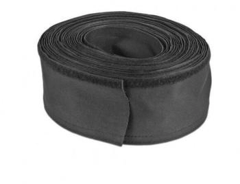 DeLock 19193 Gewebeschlauch mit Klettverschluss 10 m x 20 mm schwarz