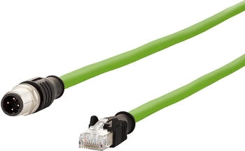 Metz Connect Verbindungsleitung 1m M12-RJ45 142M4D15010