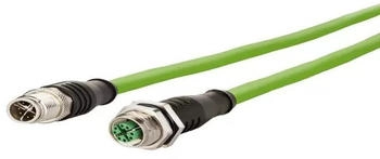 Metz Connect Verbindungsleitung M12 10m 8pol. X-kodiert 142M2X12100