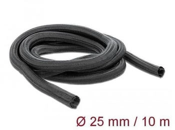 DeLock Geflechtschlauch selbstschließend 10 m x 25 mm schwarz (19047)