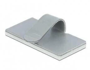 DeLock 60184 Kabelklemme selbstklebend Edelstahl 10er Set