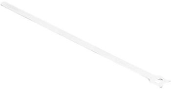 DeLock 19524 Klett-Kabelbinder L 300 x B 12 mm wei&szlig; 10 St&uuml;ck