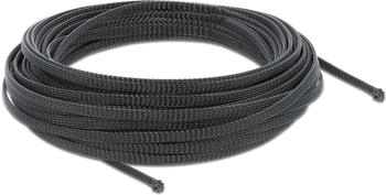 DeLock 18847 Geflechtschlauch dehnbar 10 m x 3 mm schwarz