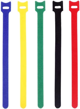 DeLock 18636 Klettband Kabelbinder 240 x 12 mm gemischt 10er-Pack