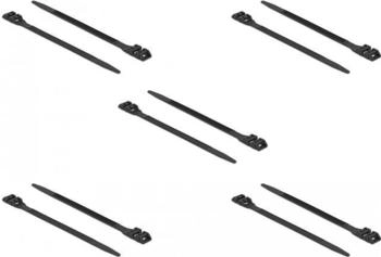 DeLock Cable Tie with Double Locking Kabelbinder 19cm Schwarz (18887)