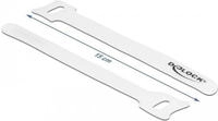 Delock 19519, DELOCK Klett-Kabelbinder L 150 x B 12 mm wei&szlig; 10 St&uuml;ck