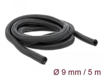 DeLock Geflechtschlauch selbstschlie&szlig;end 5 m x 9 mm schwarz (18905)