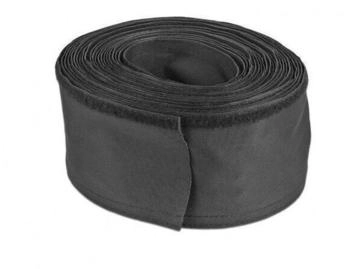 DeLock 19216 Gewebeschlauch mit Klettverschluss 10 m x 30 mm schwarz