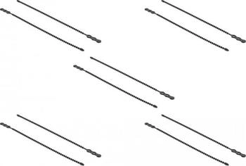 DeLock 18967 Kabelbinder wiederverwendbar 310 x 4,5 mm schwarz 10 Stk