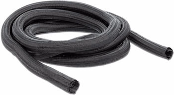 DeLock 18855 Geflechtschlauch selbsteinrollend 2 m x 19 mm schwarz