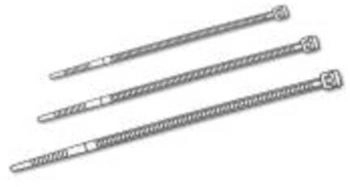 DeLock Kabelbinder 20 cm durchsichtig (Packung mit 100) (18606)
