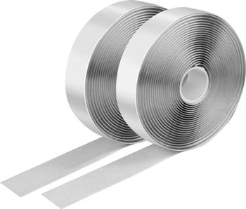 LogiLink Klettband-Set weiß Breite 25mm Rolle 5m Kabelbinder weiß (KAB0081)