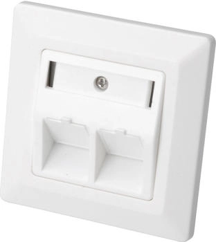 Digitus DN-93821 Keystone-Halterung 3-fach wei&szlig;
