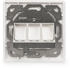 Digitus DN-93821 Keystone-Halterung 3-fach weiß