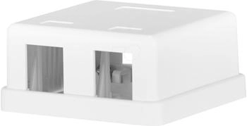 EFB-Elektronik EC020400004 Keystone Anschlussbox 2-Port Aufputz ohne Modul