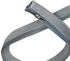 LogiLink 2m Kabelschlauch mit Reißverschluss Ø 50 mm grau (KAB0074)