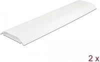 Delock Kabelkanal selbstklebend mit Kabelbefestigung 85 x 10 mm - 2 St&uuml;ck wei&szlig;