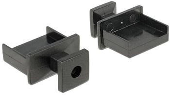 DeLock Staubschutz für USB Typ-A Buchse mit Griff 10 Stück schwarz (64009)