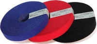 Patchsee Eco-Scratch, Kabelbinder, 10m lang,19mm breit, Rot, Klettkabelbinder ,