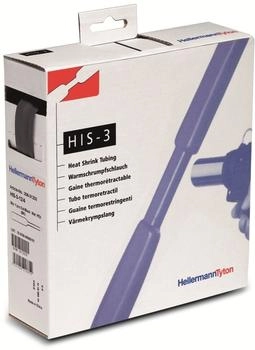 HellermannTyton Schrumpfschlauch HIS-3-12/4-PEX-BK schwarz 3:1 5m (308-31200)