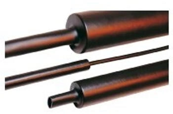 HellermannTyton Warmschrumpfschlauch MA47-40/12 schwarz mit Kleber (323-20400)